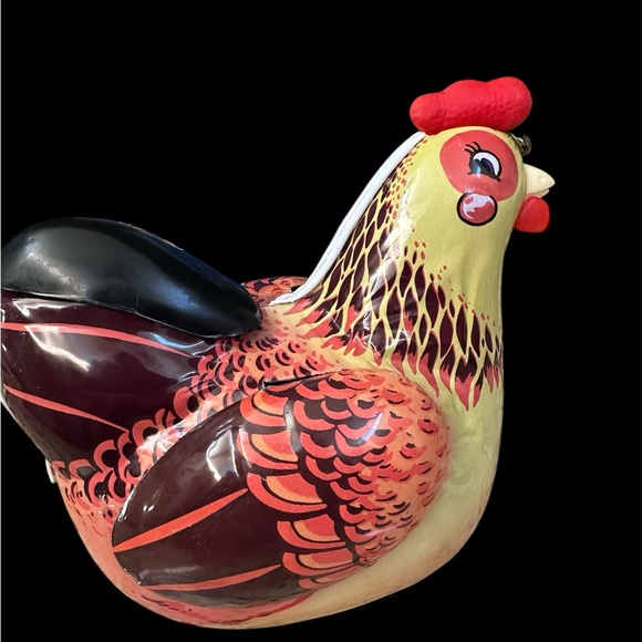 Egg laying Hen vintage toy in original box battery powered 1960